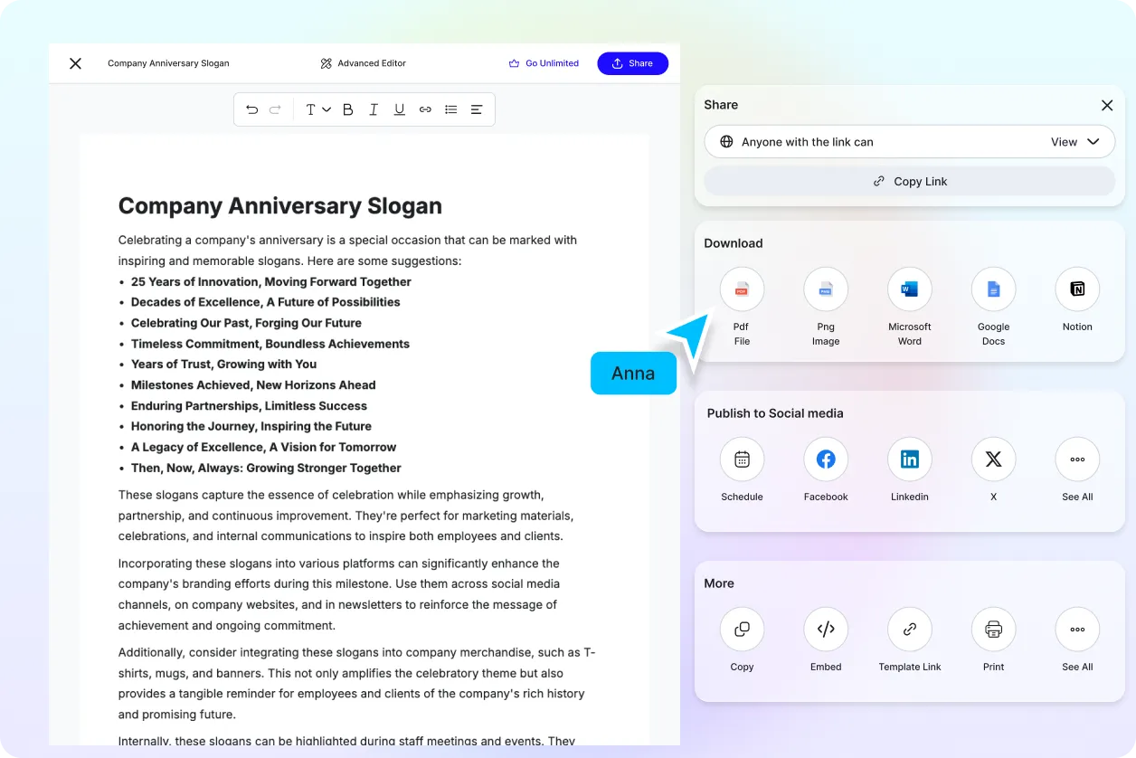 Free AI Company Slogan Generator, Free Company Slogan Maker Online